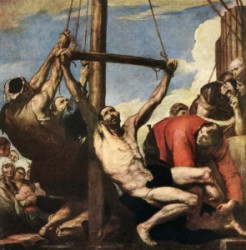 Jose de Ribera: Męczeństwo świętego Filipa, olej na płótnie, 1639