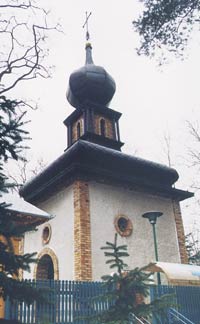 Kapliczka w miejscu trzeciego objawienia w Licheniu